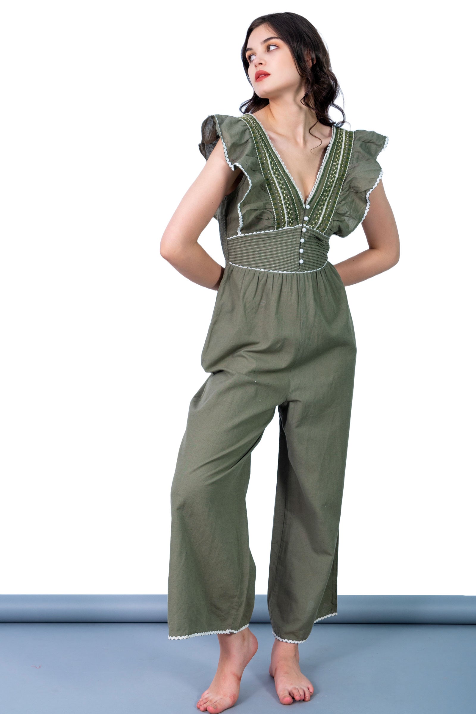 Olive 2025 jumpsuit womens