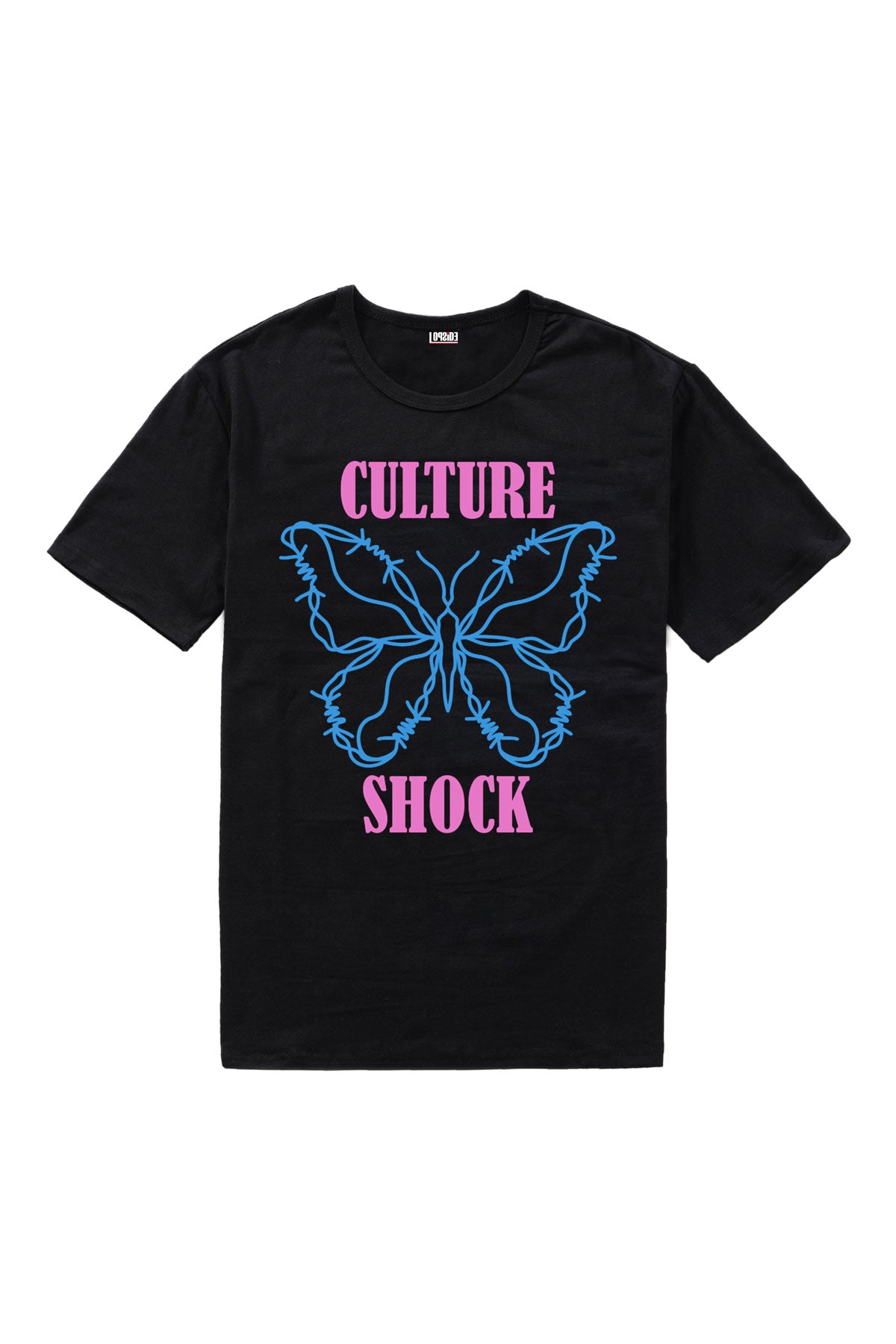 Culture Shock Graphic Art Half Sleeve Oversized Unisex T-shirt