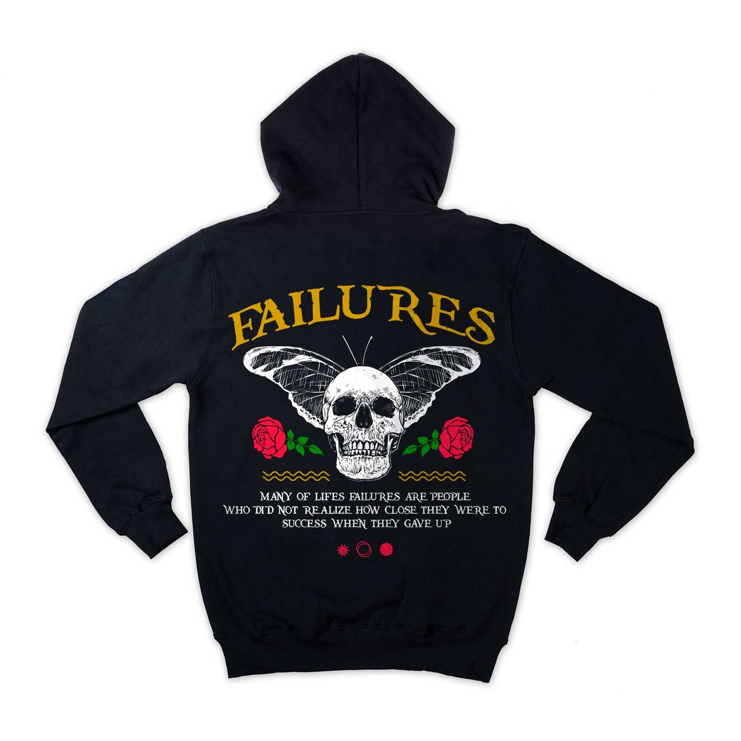 Failures Streetwear Fashion Graphic Art Loose Fit Unisex Hoodie