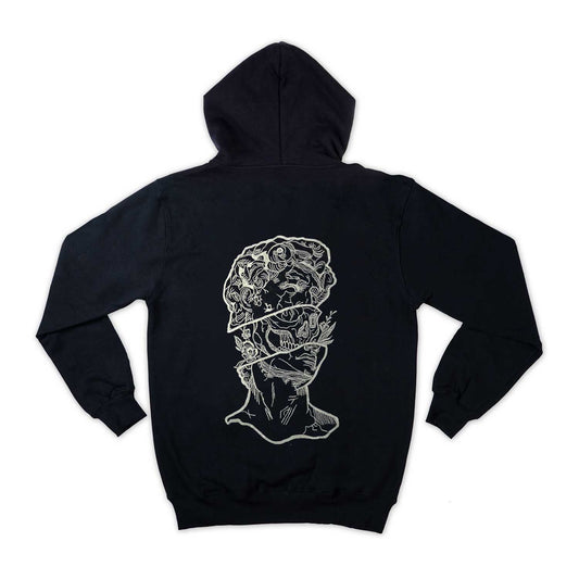 Eternal Patience Embroidered Loose Fit Unisex Hoodie